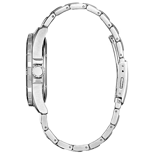 Citizen Men's Eco-Drive Marvel Spider Man Watch in Stainless Steel, Spider Man Art Dial (Model: BM7610-52W)