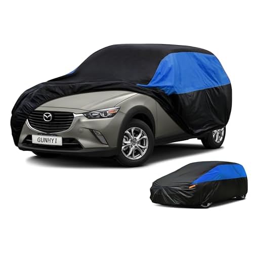 Mazda Car Cover Custom Fit Mazda CX3 CX-3 Waterproof All Weather, Lightweight Full Car Cover Outdoor Sun UV Rain Dust Snow Wind Protection. 11 Mazda CX-3 11 Mazda