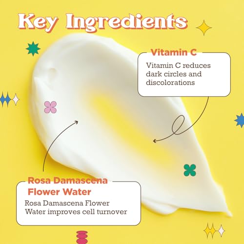 Purifect Bright Vibes Only Vitamin C Eye Cream, Vitamin C Cream Helps Reduce Dullness and Dark Circles - Image 3