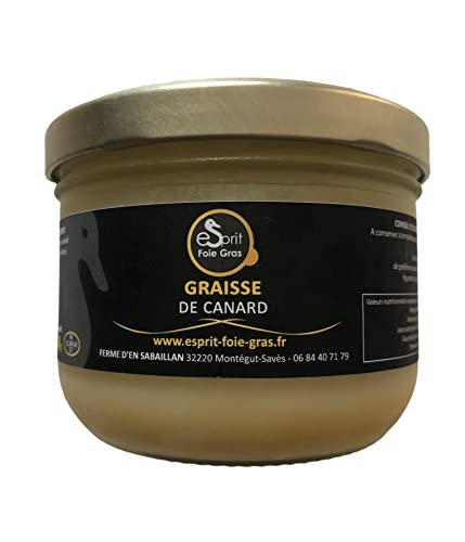 Esprit Foie Gras - Graisse de canard - 340 G - Conserverie familiale du Gers - Lot de 1 Cover