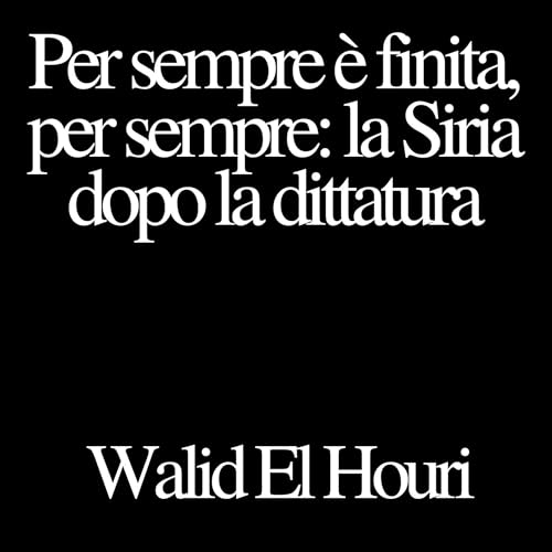 Page de couverture de Per Sempre È Finita, per Sempre