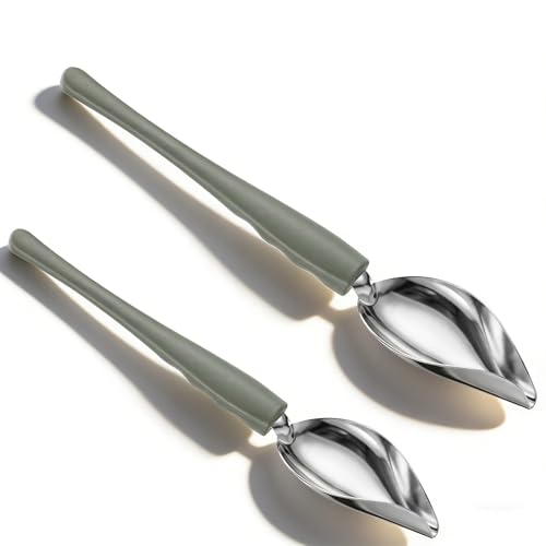 2 Pcs Stainless Steel Drizzle Spoon, Candy Dipping Tool