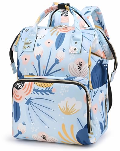 Image of ShopyVid Babies Diaper Bag for Mothers | Maternity Bag for Travel | New Born Baby Diaper Bag for Mother, Multi Compartments, Insulated Bottle Pockets (Waterproof, 17 litres)