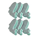 Nexusectar Limpia Acuarios - 6 Piezas Reutilizables de Doble Cara | Cepillo de para Limpieza de Peceras - para Cocina, Baño, Menaje, Fregadero, Armarios, Ventanas, Esquinas y Mantenimiento