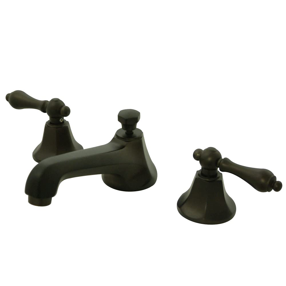 Robinet Metropolitan Kingston Laiton KS4465AL mélangeur 3 trous noir