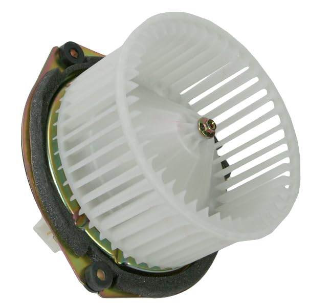 Image of TRQ Heater Blower Motor w /Fan Cage for 86-95 Nissan Pathfinder D21 Pickup Truck