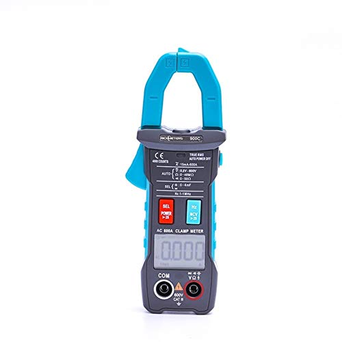 RM900A Clamp Meter Surge Inrush Current 4000 Counts True-RMS Voltage NCV Resistance Auto Range Flash Light