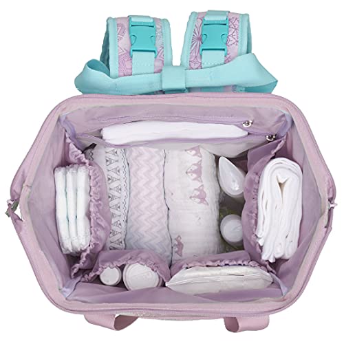 Kit Mochila Maternidade Lilica Ripilica Mandala Com Porta Mamadeira