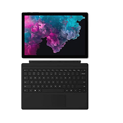 Image of Microsoft Surface Pro 6 (Intel Core i5, 8GB RAM, 256GB) - Microsoft Surface Pro Black Signature Type Cover- Black (Renewed)