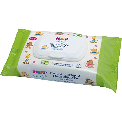 Hipp Baby Papel higiénico húmedo – 50 toallitas