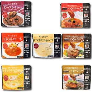 Amazon レトルト 惣菜 神戸開花亭 シリーズ 7種類14袋セット レンジ 簡単調理 惣菜 スープ お誕生日 お中元 父の日 神戸開花亭 シチュー 通販