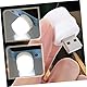 HOMSFOU 10 Stück USB Nachtlicht USB Atmosphärenlichter Auto LED Leuchten Innenraum Monitor Lichtleiste USB Laptop Auto Schreibtisch USB Adapter Tisch Mit Tragbarem USB