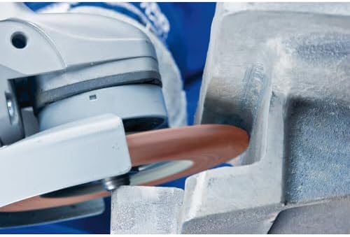 PFERD 67234 Polifan PFR Curve Radial Type Flap Disc, Ceramic Oxide, 4-1/2" Diameter, 7/8" Arbor Hole, 13300 RPM, 60 Grit