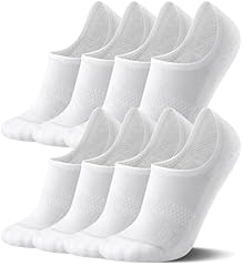 8 Pairs White
