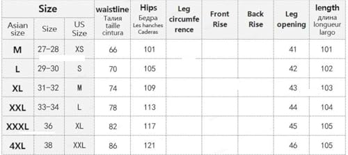 Men Winter Cotton Straight Jean Pants Elastic Waist Thick Warm Casual Trousers Streetwear4