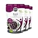 Produktbild BORCHERS Bio Açaí-Pulver, 3x 80g, aus dem Fruchtfleisch der Açaí-Beere, gefriergetrocknet, Bio-Qualität, ballaststoffreich, vegan, für Drinks, Smoothies und Müsli