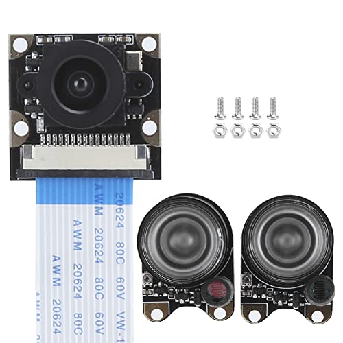 per Raspberry Pi Camera Kit Scheda Modulo Fotocamera 1080P Visualizzazione notturna a infrarossi fotosensibile per Pi compatibile con kit fotocamera Pi ad alta