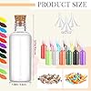 Libima 30 Pcs DIY Sand Art and Craft Kit Include Plastic Sand Art Bottles with Cork Stopper Colorful Sands Message Papers Seashells Funnels DIY Crafts Wedding Party Favors #1
