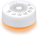 ♪【5 Auto-Off-Timer & Speicherfunktion】Kontinuierliche Spielen und AUTO-OFF 1h / 2h / 3h / 4h Timer; Automatische Übernahm von den vorherigen Einstellungen für Lautstärke, Klang, Timer und Nachtlichthelligkeit.