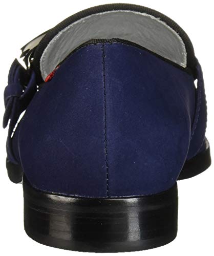 MARC JOSEPH NEW YORK Women's Leather Buckle Loafer with Grommet Detail - Image 4