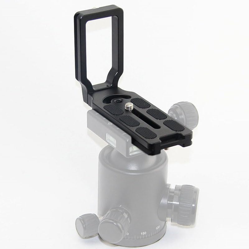DSLR Camera L-Shaped Bracket Mount, Arca-Swiss Vertical Horizontal Switching Quick Release Plate for Canon Nikon Sony DJI Osmo Ronin Zhiyun Stabilizer, Compatible with Tripod Monopod