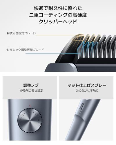 Xiaomi(シャオミ) Xiaomi ヘアカッター2 の商品画像 1