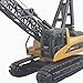 Ailejia Construction Trucks Toys Crane Truck 1/50 Scale DieCast Truck Engineering Car Metal Construction Vehicles Crane Machine Model Toy for Boys (Crawler Crane)