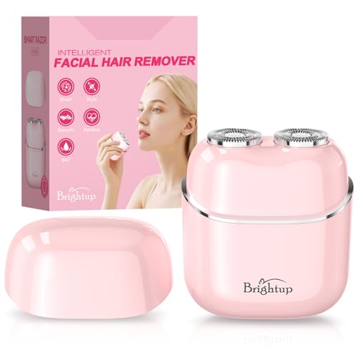 Brightup Facial Hair Removal for Women - Painless Electric Shaver