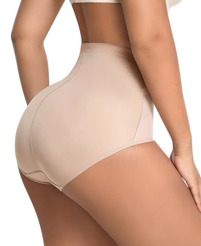 Image of Werena Tummy Control Shapewear Panties for Women Panty Girdle High Waisted Body Shaper Cross Shaping Underwear