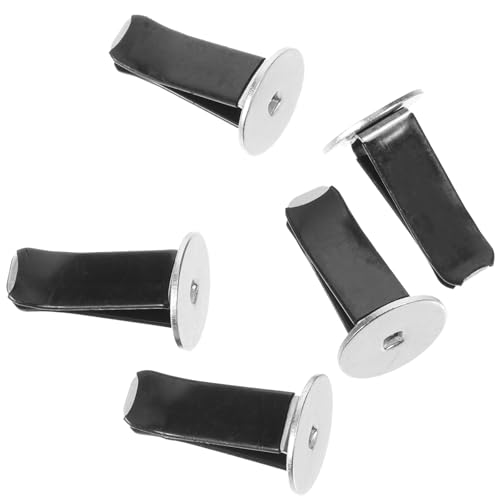 Image of 20 Pcs Black Metal Round Head Car Air Vent Clips Auto Freshener Clips Cars Air Conditioner Car Outlet Perfume Clips Air Fresheners Interior Accessories