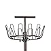 Household Essentials 2139-1 Metal Four-Tier Adjustable Revolving Shoe Rack | Holds up to 24 Pairs of Shoes | Antique Bronze Finish