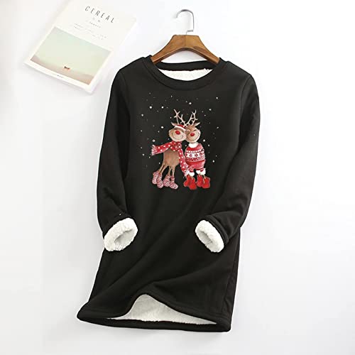 Women's Christmas Wine Glass Sherpa Sweatshirt #TOP24