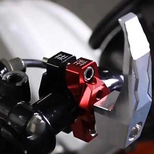 FAVOMOTO Suporte de Liga de Alumínio Braçadeira Suporte Holofote para Scooter Bicicleta Motocicleta