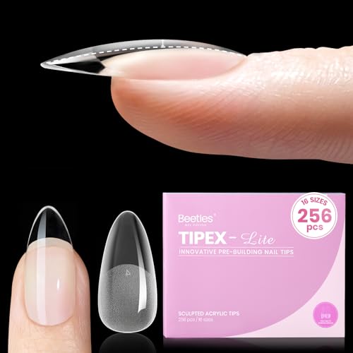Beetles Tipex Lite Apex Nail Tips on a decorative background