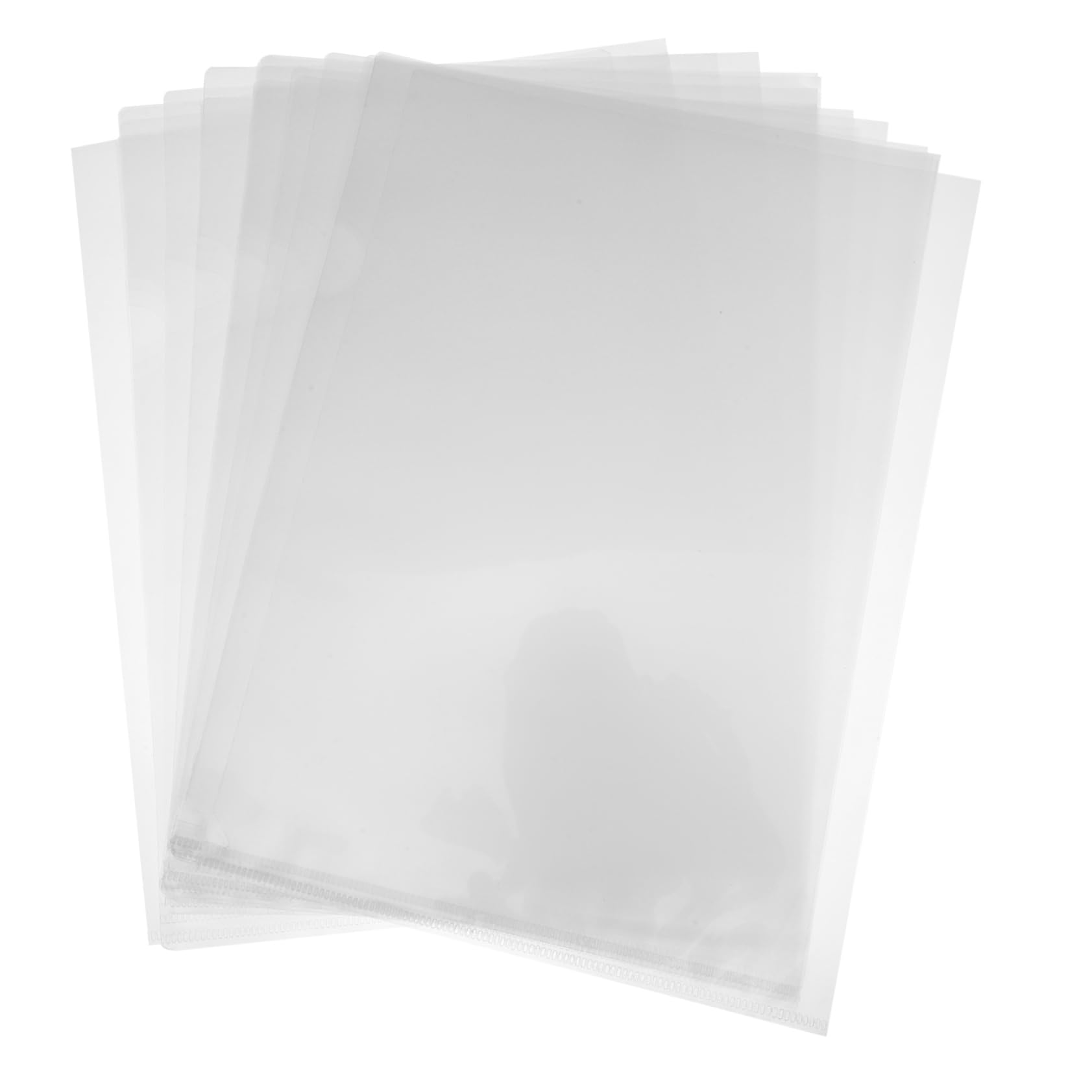 A4 Dokumentenhüllen Transparent 100 Stück aus Kunststoff für Ablage | L Form, für Gängige Papierformate, Schützt Unterlagen vor Schäden, für Home und Büro