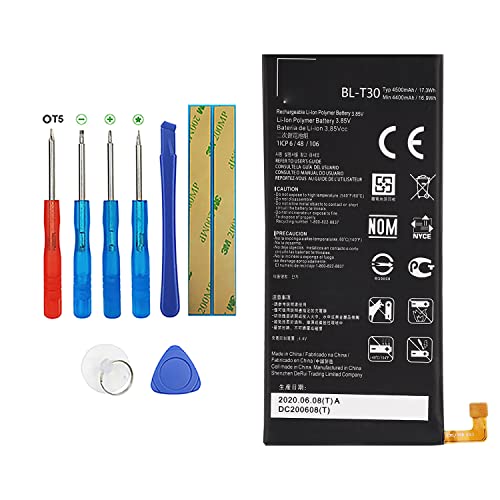 Vvsialeek BL-T30 - Batteria compatibile per LG X