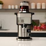 KOCHMASTER Aura Glas Samowar, 4,5L + 1,1L, 2000W, mit Temperaturregelung & Touch...