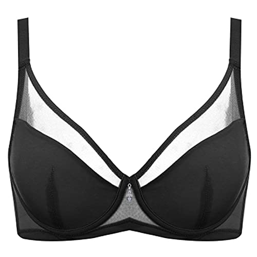 WENJUN Soutien-gorge à armatures en microfibre haut de gamme et douce