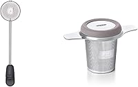 Vista 1 de OXO Cesta infusora de té Brew (6 onzas) e infusor de bolas de té torcidas