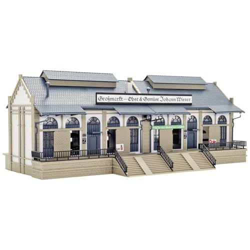 Vollmer 43629 H0 maquette haut de gamme d'une grande halle couverte