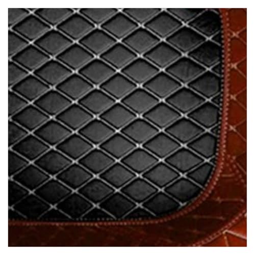 Tapis de sol voiture VW Fox 2010-2014 marron noir protection moquette auto