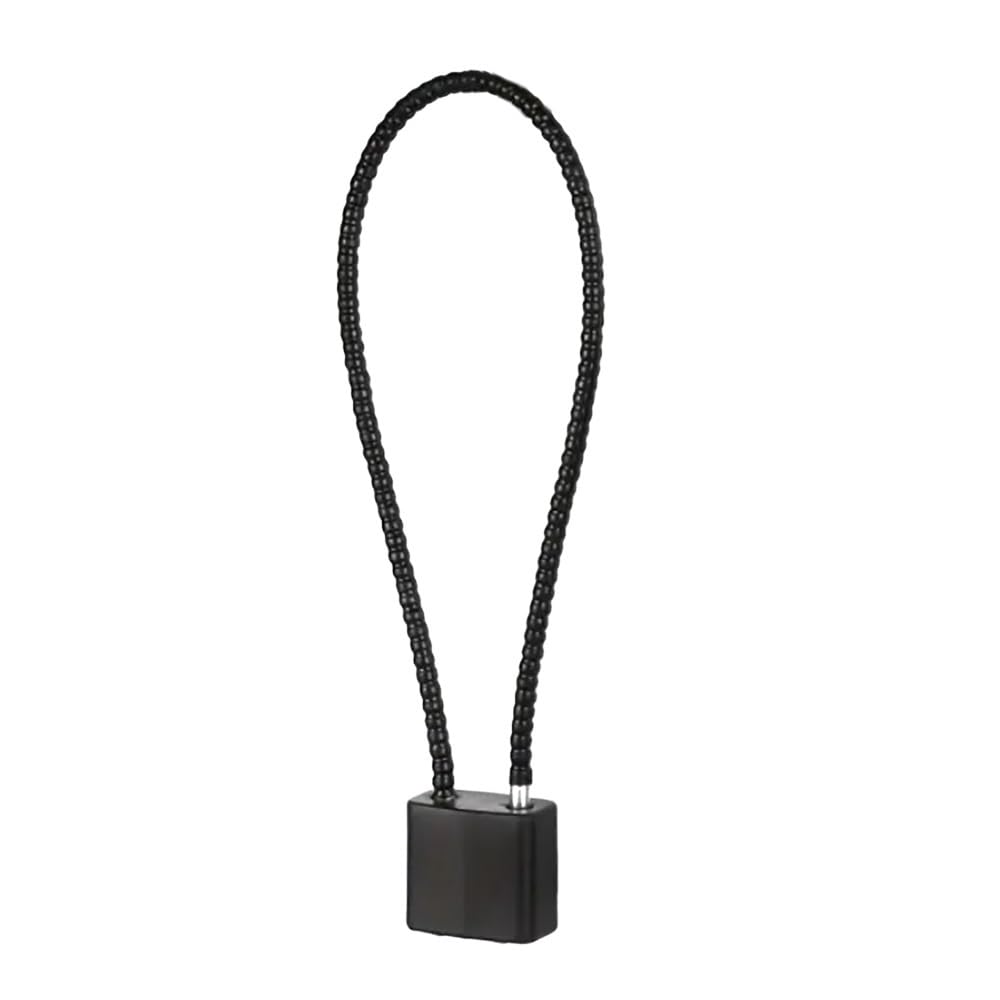 Bghyjkol Rope Length14.96inch Padlock 1Pc Soft Steel Cable Anti-Theft Padlock