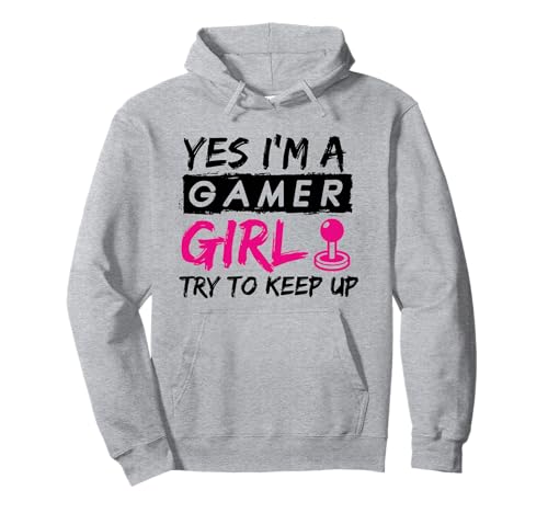 Yes I'm a Gamer Girl Pullover Hoodie