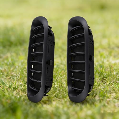 Calandre centrale avant BMW X5 E53 résout grilles cassées noir mat 2pcs - 6