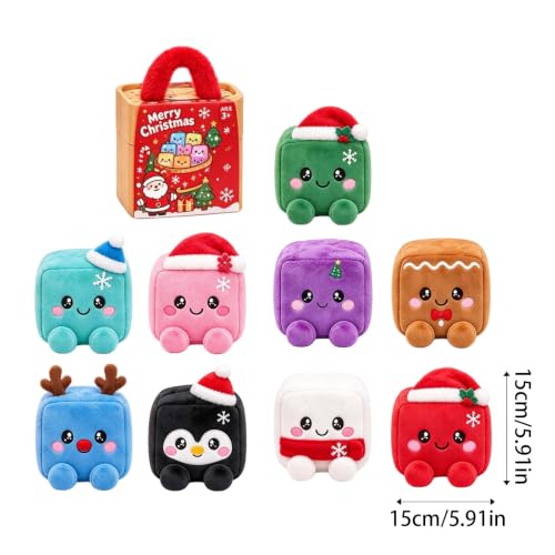 ZXCTKA Square Pillow Cute Plush Stuffed Square Pillows Home Decor - image 3