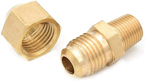 Raccordi filettati Raccordo rapido Svasatura in rame Collegare direttamente 1/8" 1/4" 3/8" 1/4" Filettatura maschio Raccordo in ottone Espansione in rame Connettore adattatore svasato Estuario Conver