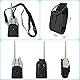 HYS Radio-Halterung, verstellbar, kompatibel mit Baofeng UV5R Motorola GP328 Plus Tlkr T92 H2O T42 Talkabout Small Walkie Talkie