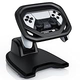 APTGAME PS5 Rennlenkradständer für PS5/PS5 Elite Controller, lenkrad ps5 mit 4 Tischsaugnäpfen für PlayStation 5 Dualsense Controller – Stabiler & Zuverlässiger Für Immersives Rennvergnügen