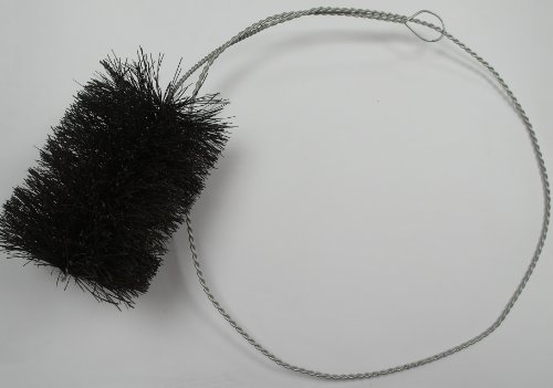 FIREFIX 2035 Ofenrohrwischer und Öse, 150 mm Besatzdurchmesser (Kunststoff) - 2.000 mm lang