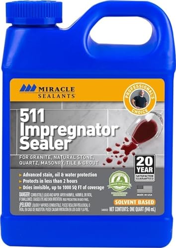 Miracle Sealants 511 Impregnator Penetrating Stone...